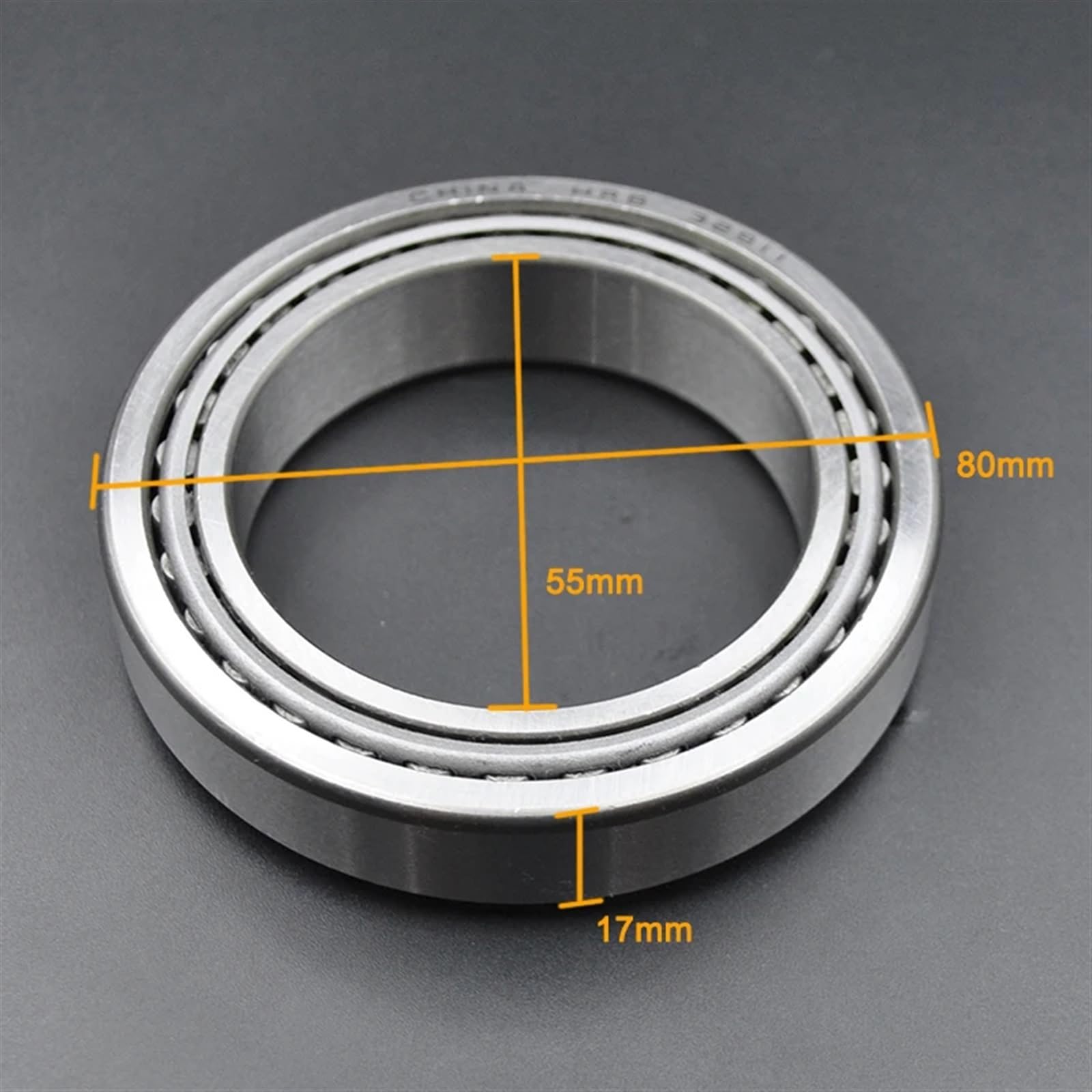 Cuscinetti a rulli Conici 32904 32905 32906 32907 32908 32909 32910 32911 2007904A Foro 20mm 25mm Cuscinetto Conico(32911 55x80x17mm)
