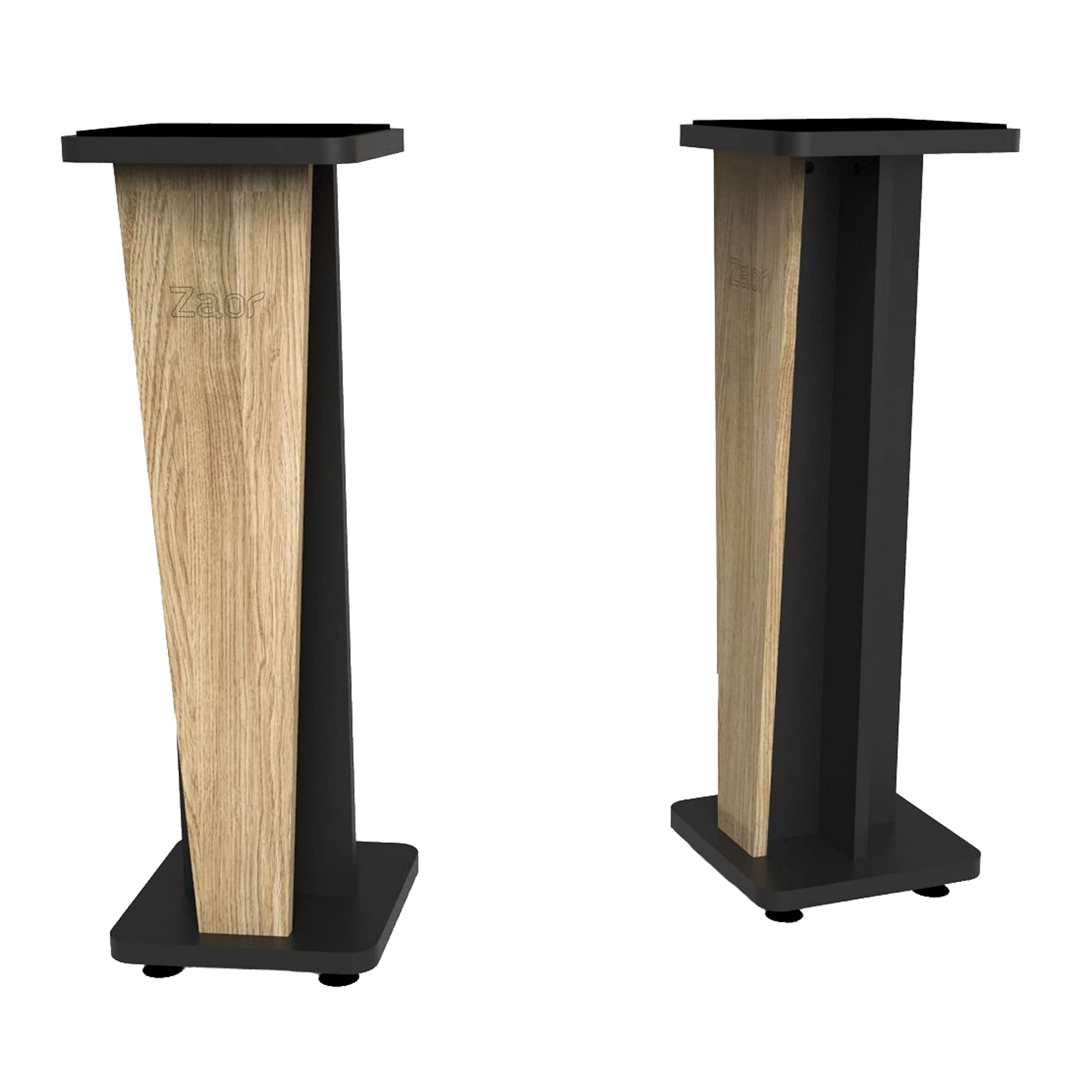Zaor Stand Croce 36 Oak/Black - Supporto per monitor