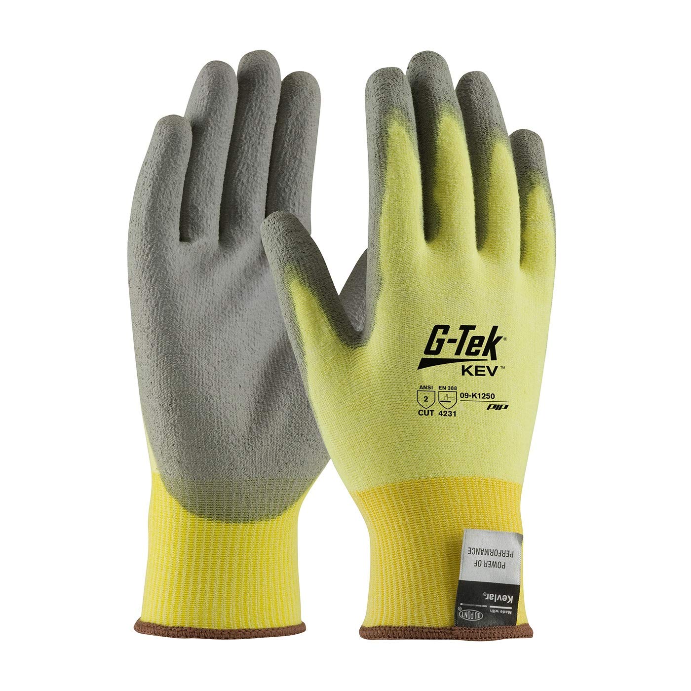 PIP 09-K1250/XL G-Tek Kevlar/Lycra Seamless Knit Glove with Smooth Grip, XL Size (Pack of 12)