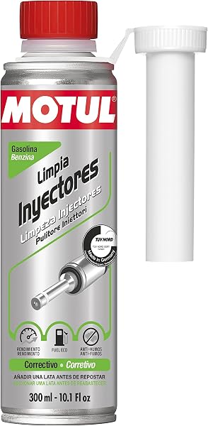 Motul - Nettoyant Injection Essence - Additif Curatif Moteurs Essence - Performance - Réduction Consommation et Émissions - Idéal Avant Contrôle Technique - Valve & Injector Cleaner Gasoline - 300 ML - 4