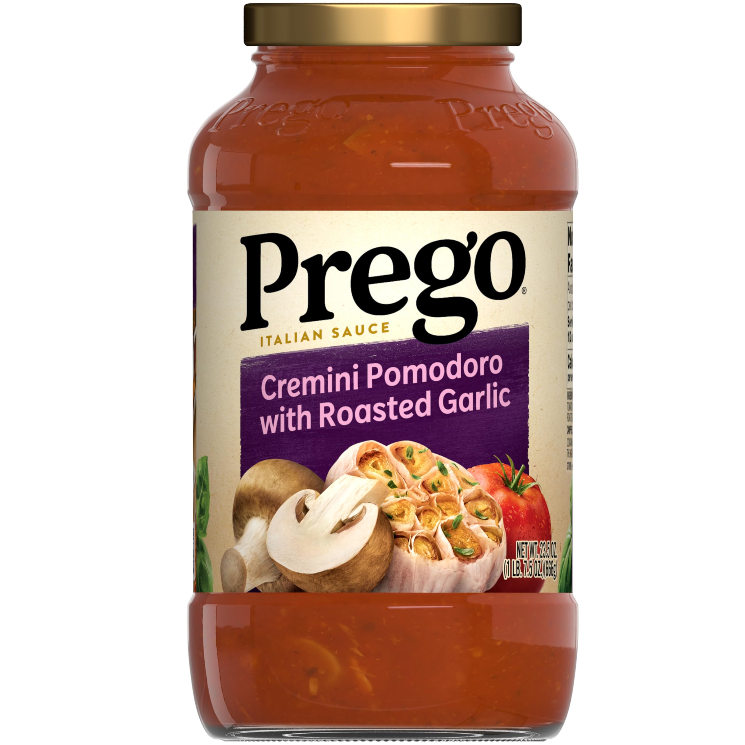 Amazon.com : Prego Cremini Pomodoro With Roasted Garlic Pasta