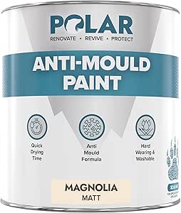 Polar Anti Mould Paint - Magnolia 500 ml - Prevent & Control Mould On ...
