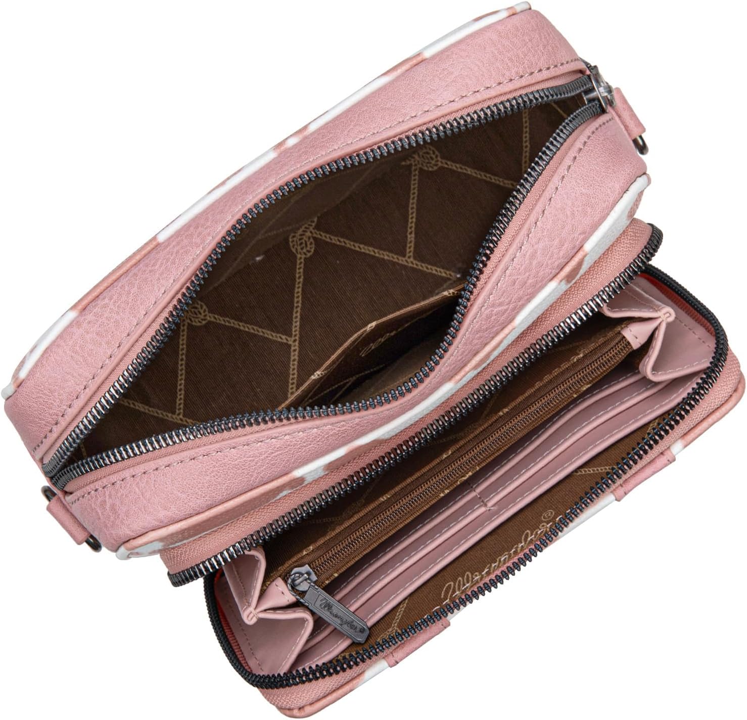 Wrangler Crossbody Bag for Women Western Cowgirl Crossbody Purses with Guitar Strap - Image 6