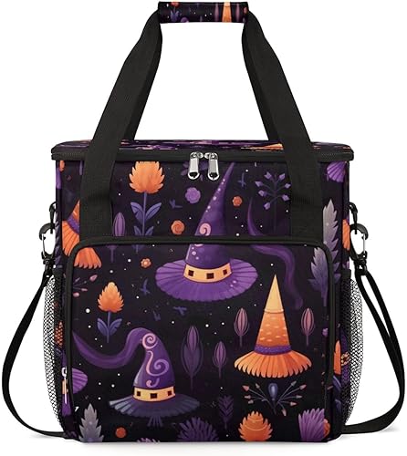 Bolsa de café para decoración de Halloween, bolsa de almacenamiento de viaje, compatible con Keurig K-Mini o K-Mini Plus, funda de cafetera de una