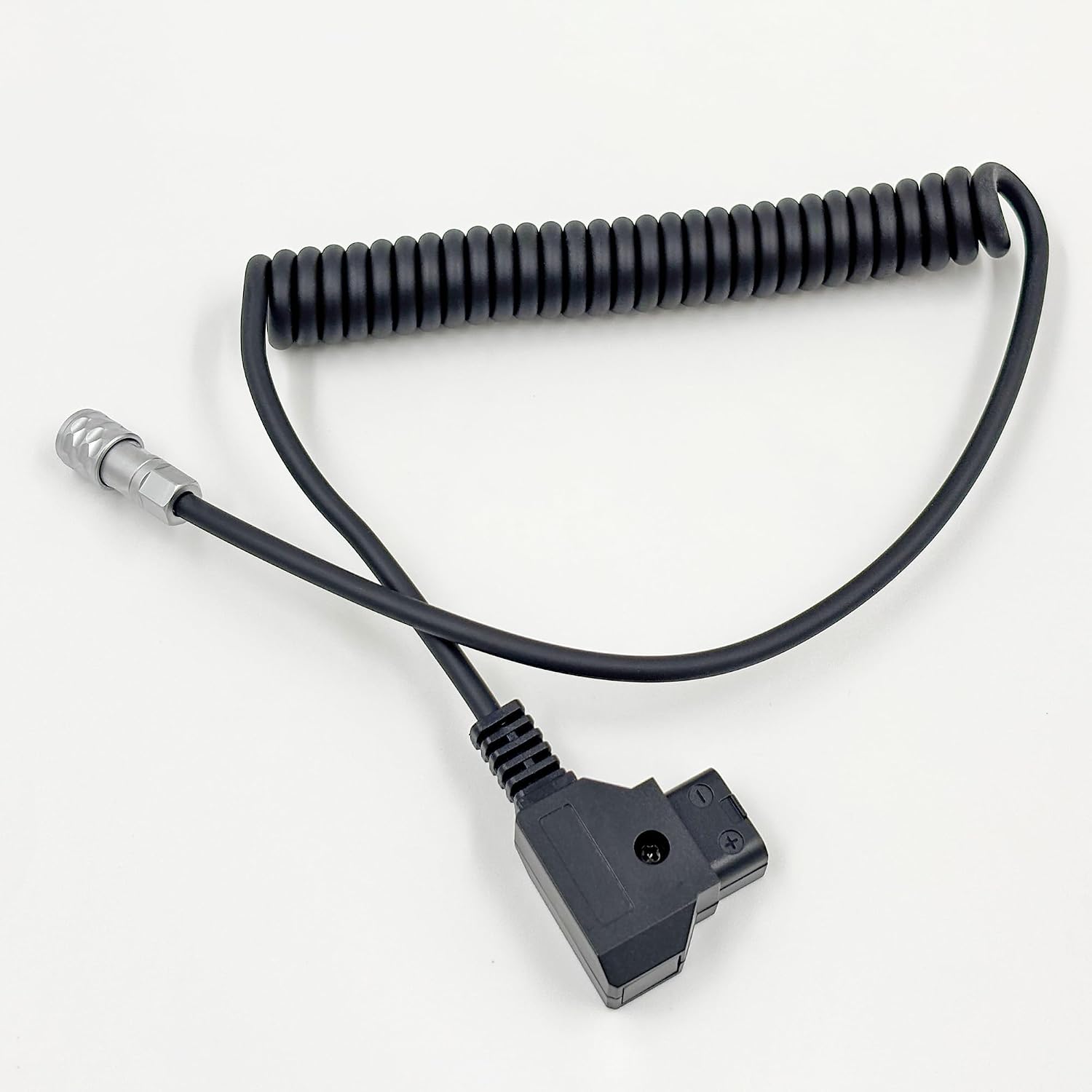 BMPCC 4K/6K/6K Pro to D-Tap Power Cable Compatible with Blackmagic Pocket Cinema Camera Gold V Mount Battery Weipu 2 Pin SF6 Female to P Tap (Coiled)