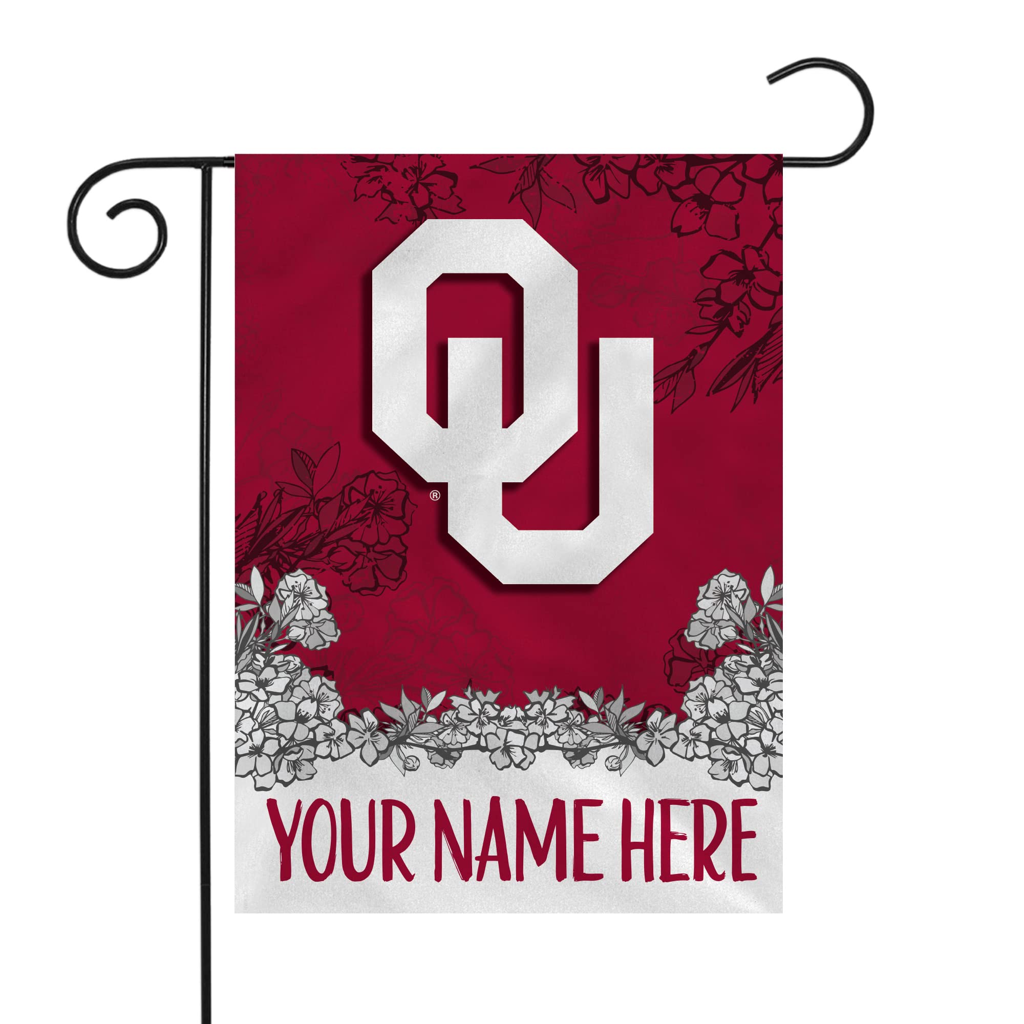 Rico Industries NCAA Standard/Primary Personalized Garden Flag