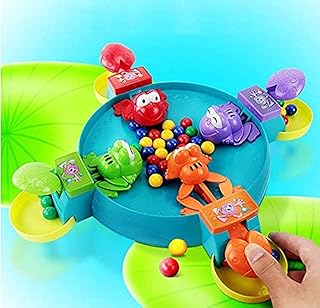 The perseids Toys for the family of children game Frog Pacman, Large Desktop Greedy Pearl Puzzle Game Eat Bean