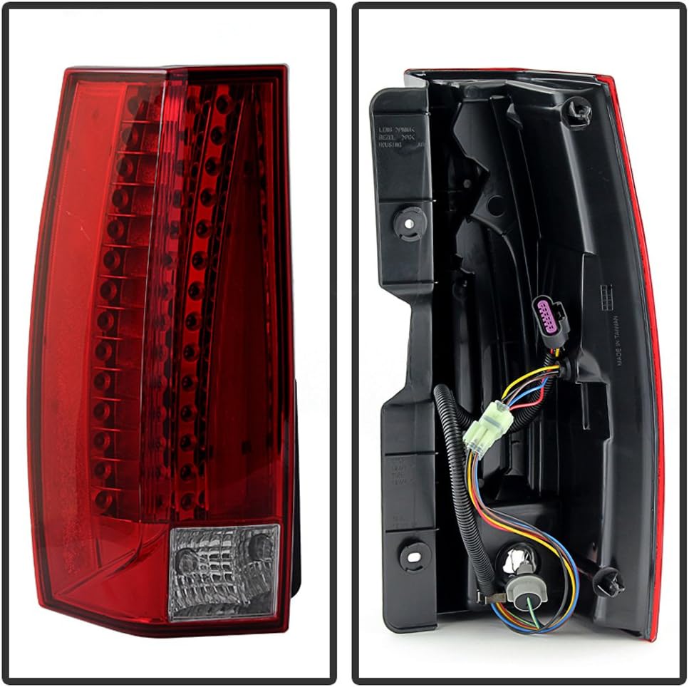 ACANII - For 2007-2014 Cadillac Escalade ESV LED Rear Replacement Tail Light - Driver Side Only