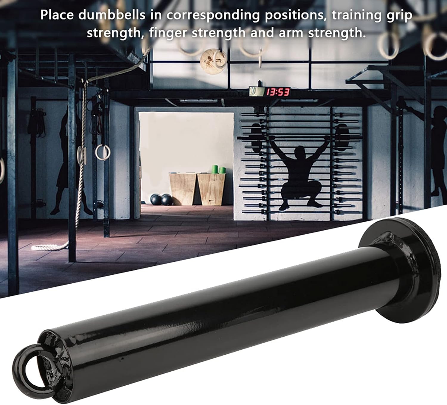 Barbell Loading Pin, Weight Cable Pulley System Mag Grip Pulley System Gym Weight Pulldown Machine Heavy Duty Gym Equipment for Squat Rack Power Station Home Attachments