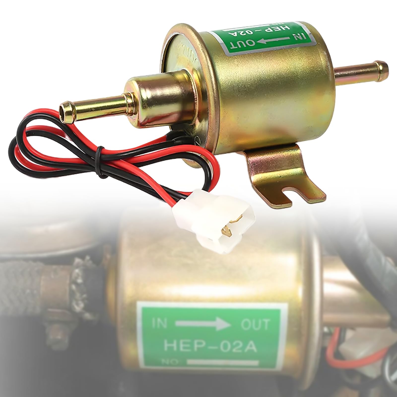 Pompa paliwowa, elektryczna pompa benzynowa, uniwersalna elektryczna pompa diesla 12 V HEP-02A, uniwersalna pompa paliwowa, wysokowydajna pompa diesla, maszyna budowlana do samochodów osobowych