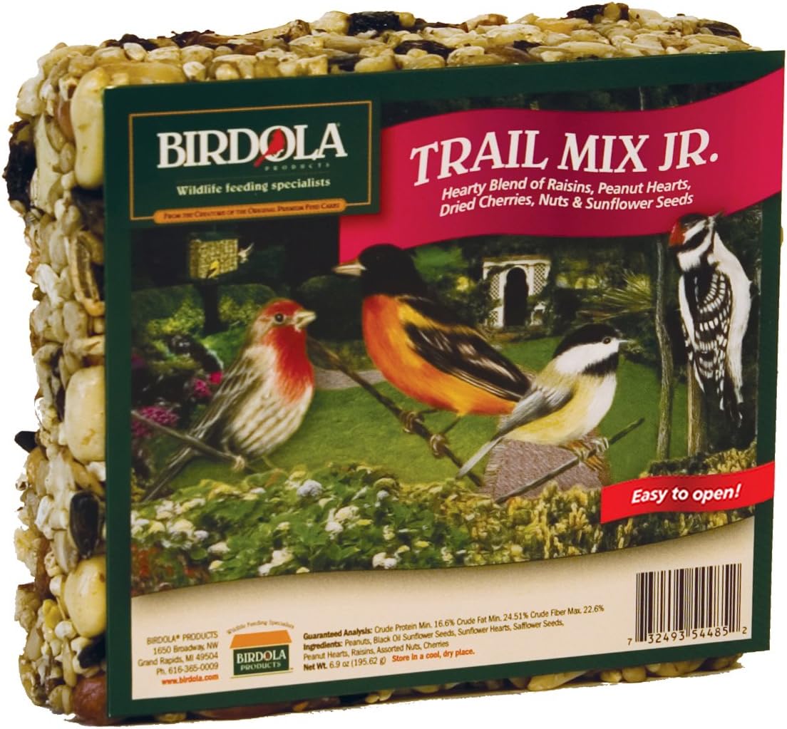 Birdola 54485 Trail Mix Jr. Cake, 6.9-Ounce