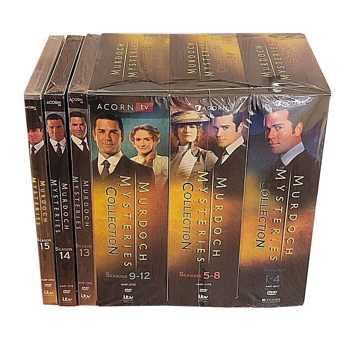 Murdoch Mysteries The Complete Seasons 1-15 ( DVD Set ) Brand New & Sealed