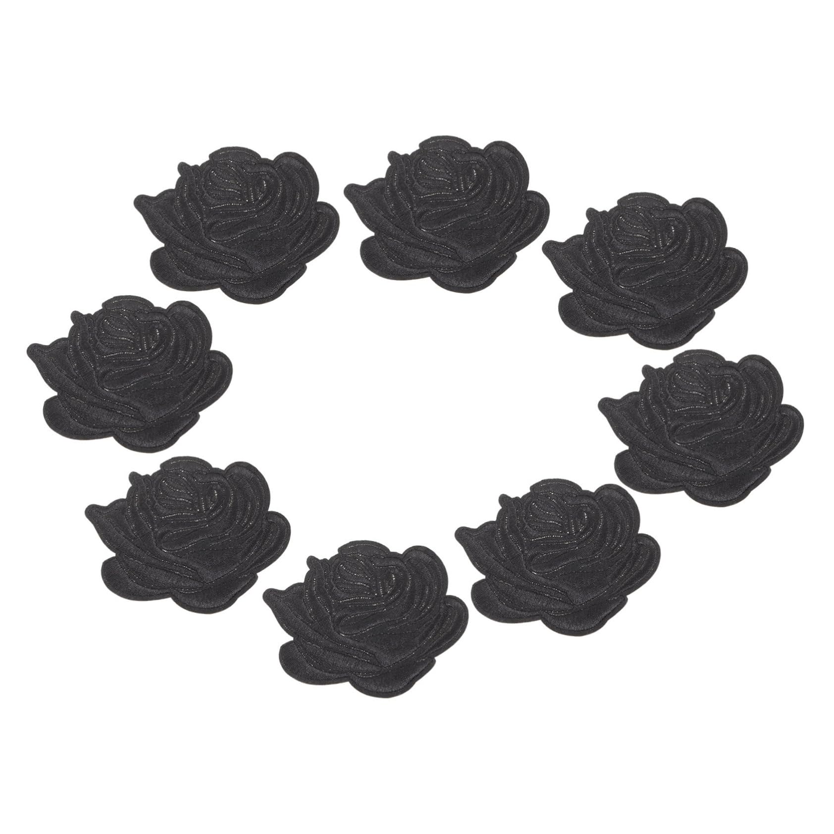 Uonlytech 50pezzi Toppe Ricamate Motivo Patches Per Abbigliamento Fai Da Te Decorazioni Per Jeans Magliette e Riparazioni e Decorazioni Artigianali