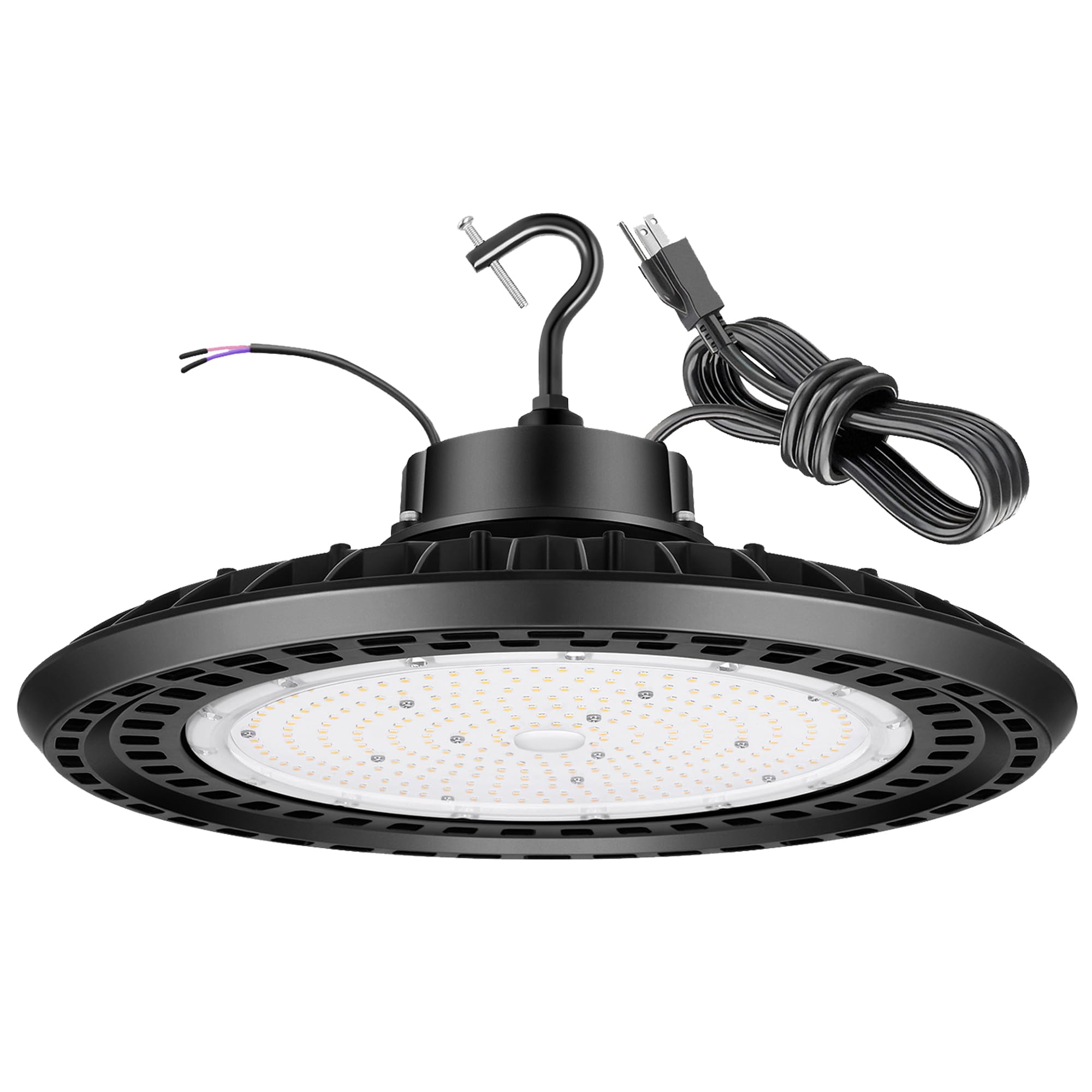 UFO LED High Bay Shop Lights 200W 5000K 22500LM for Warehouse Workshop