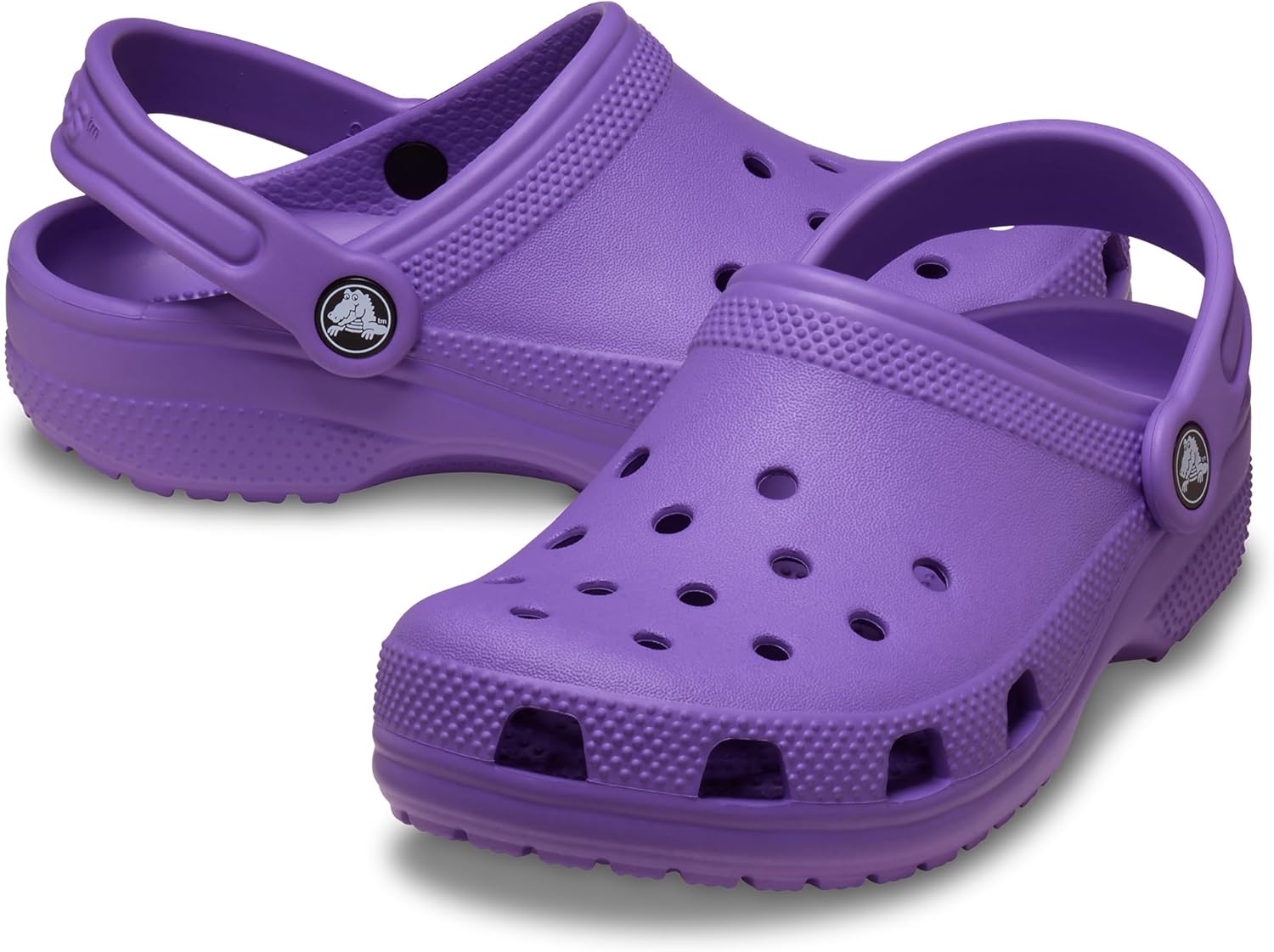 Crocs Unisex Kids Classic Clogs (Little Kid/Big Kid) Purple 2 Little Kid Medium