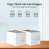 Vista 3 de LC401XL Ink Cartridges Compatible for Brother LC401 XL BK LC401XL LC 401 LC401BK High Yield to use with Brother MFC-J1010DW MFC-J1012DW MFC-J1170DW