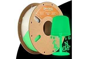 Glow Green in the Dark 1.75mm PLA Filament, 1kg/spool