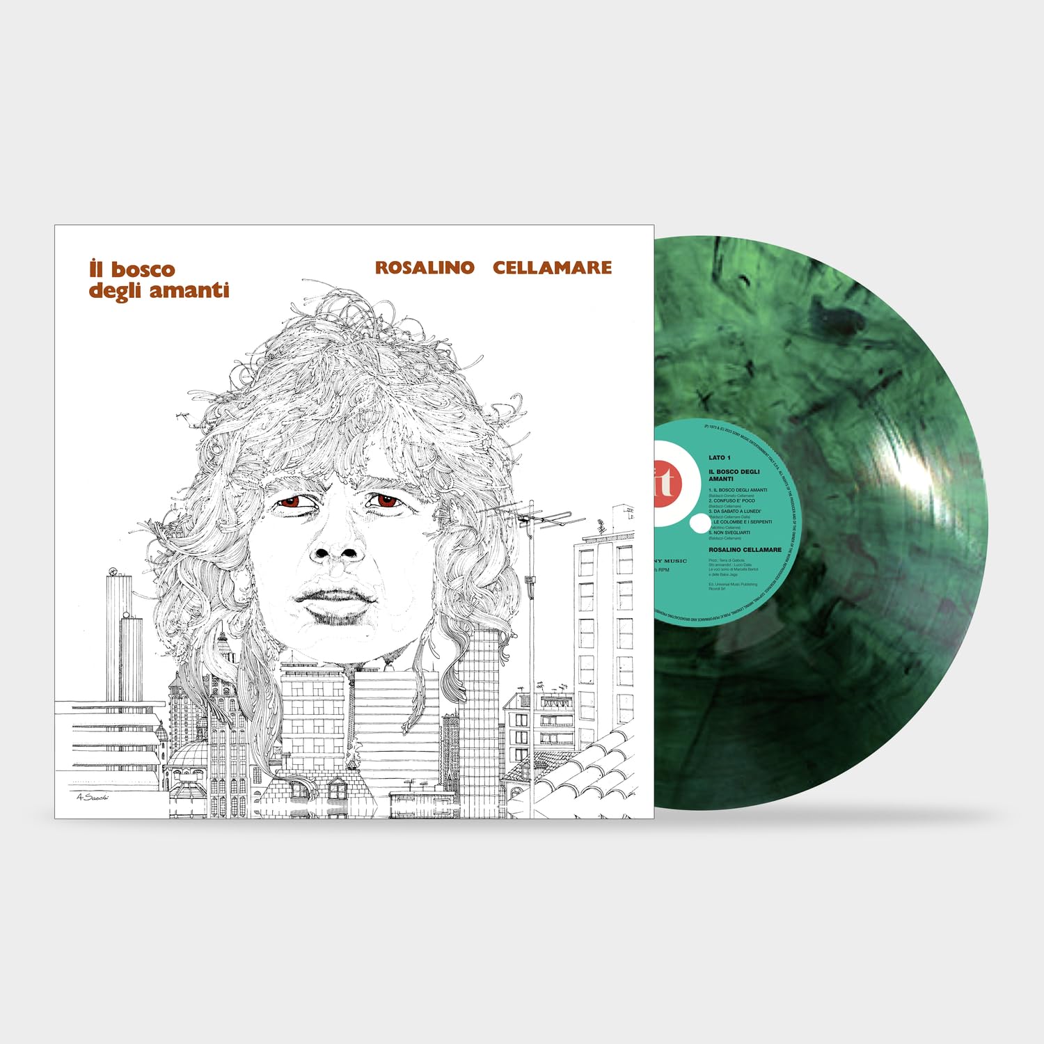 Il Bosco Degli Amanti - Autographed 180-Gram Green & Black Colored Vinyl [Vinyl LP] [VINYL]