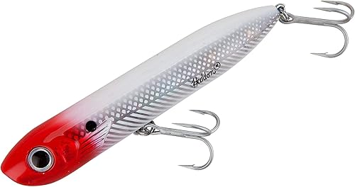 Miniatura 3 de Heddon Chug'N Spook Popper - Señuelo de pesca para agua salada y agua dulce Speckled Trout,Boca Hueso/Naranja,Punto Hueso/Sábalo,G-Finish Foxy