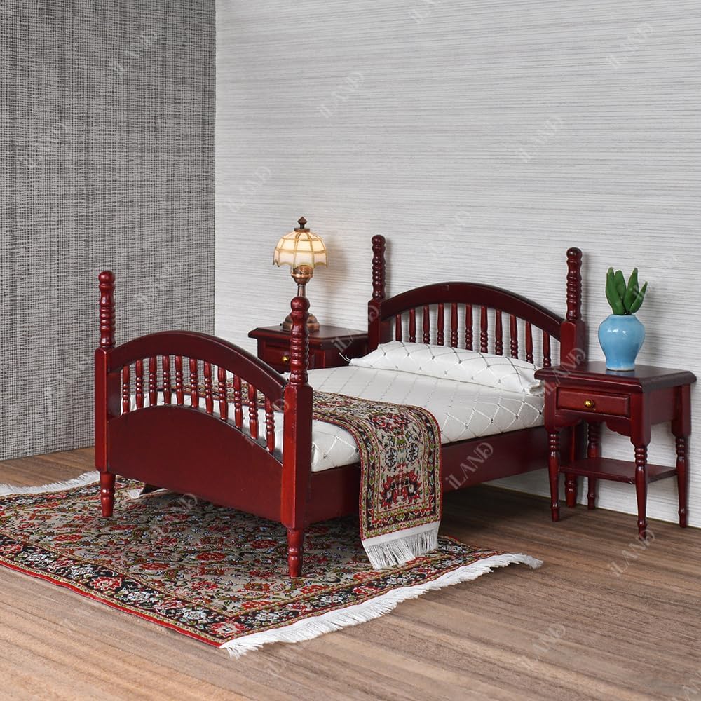 iland Dollhouse Wallpaper Thickened Paper 3PCS, 1/12 1/6 Scale Accessories image 3