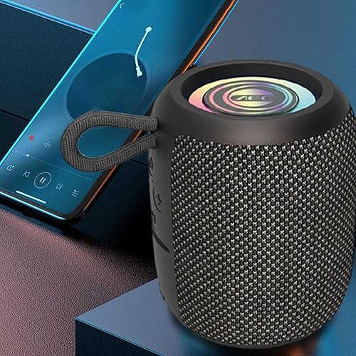 Miniatura 9 de Wireless Speaker, with Stereo Sound Quality, 11.2x8.8cm, Waterproof Travel Speaker, Bluétooth Audio Device, Built-in Light Feature, for Outdoor,