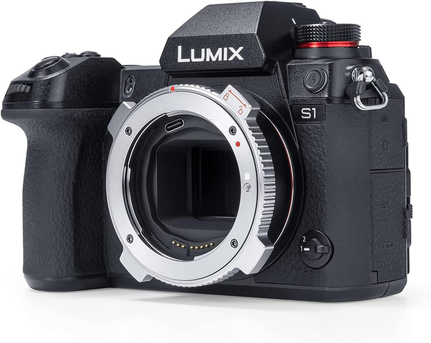 VILTROX EF-L Pro Auto Focus Lens Mount Adapter With Security Lock for Canon EF/EF-S to L Mount Camera - Compatible With Leica SL2, Lumix S1 S1H S5, Sigma fp L - Ideal for Large Lenses