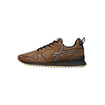 w6yz Sneakers in Suede, Chestnut Black 40