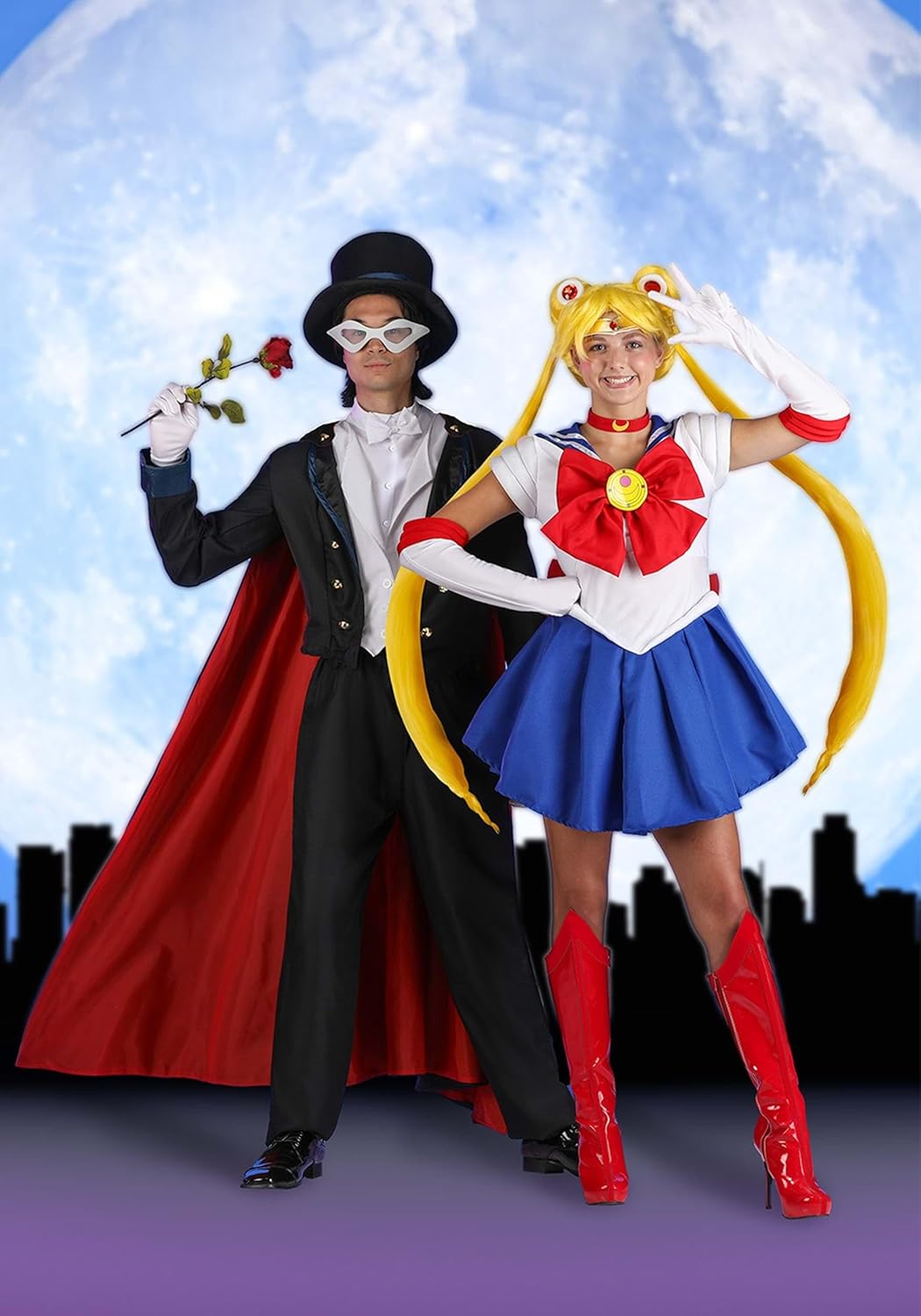 Kids Sailor Moon Costume Dress for Dress Up Play Pretend | Anime Cartoon Character Halloween Cosplay Outfit - Image 7