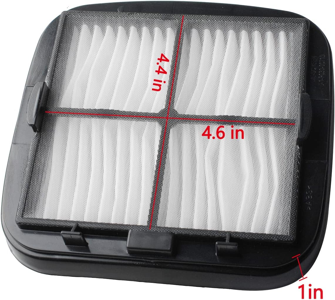 97D5 Filter Compatiable with Bis-sell Cleanview Pet & Hand Vac Multi-Level Filter, Replace Part # 203-1432 2031432 203-7416, 2037416 (4 Packs)