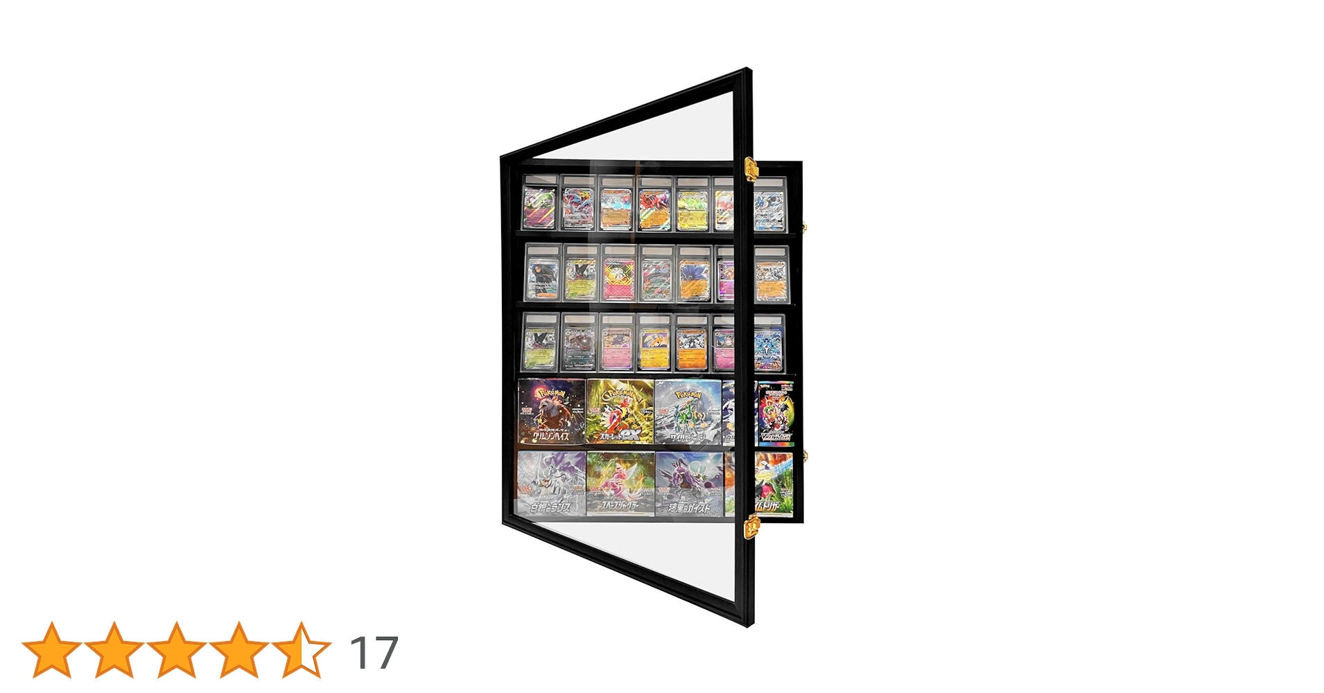 Amazon.co.jp: heizi 【UV加工・鍵付き】トレカディスプレイケース