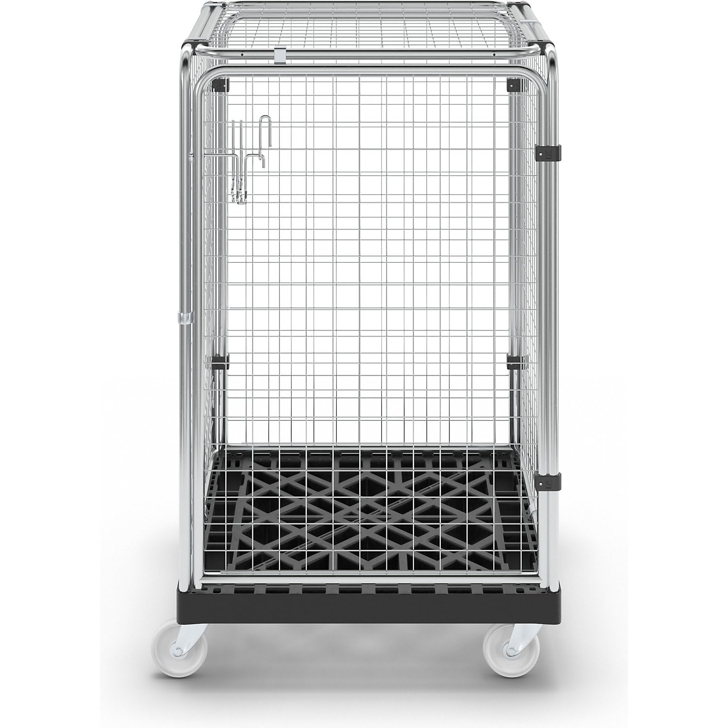 FRANKEL kaiserkraft | Roll-conteneur PROTECT | hauteur 1200 mm | noir profond