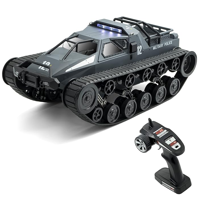 Buy Supdex RC Tank Car,High Speed Tank 1/12 All Terrain Monster Truck