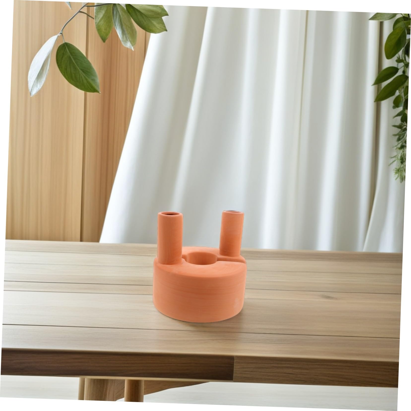Kisangel Estacas de Riego de Terracota Autorriego por Goteo Almacenamiento Prolongado de Agua Dispositivo Automático para Plantas de Interior y Exterior Adecuado para Bonsái y Jardinería