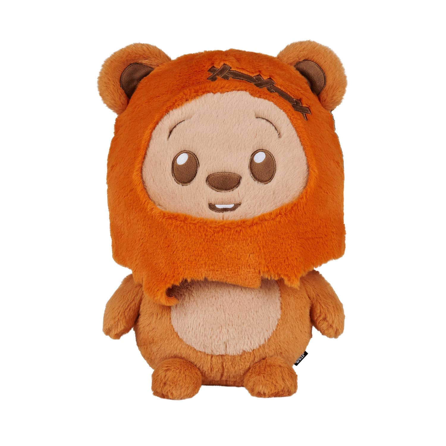 Disney Huggables Star Wars Wicket 35cm plush the courageous Ewok scout and warrior from the forest moon of Endor, Bright Tree Village favourite for fans and collectors, birthday, christmas or gift