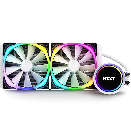 Miniatura 4 de NZXT - Kit de refrigeración líquida para CPU Kraken X53 RL-KRX53-01 AIO RGB, de 240 mm, diseño de espejo infinito giratorio, con bomba mejorada,