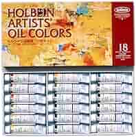 ホルベイン 油絵具  18色セット H913 10ml(4号) 2mvetro 油絵具 10ml H913 18色セット