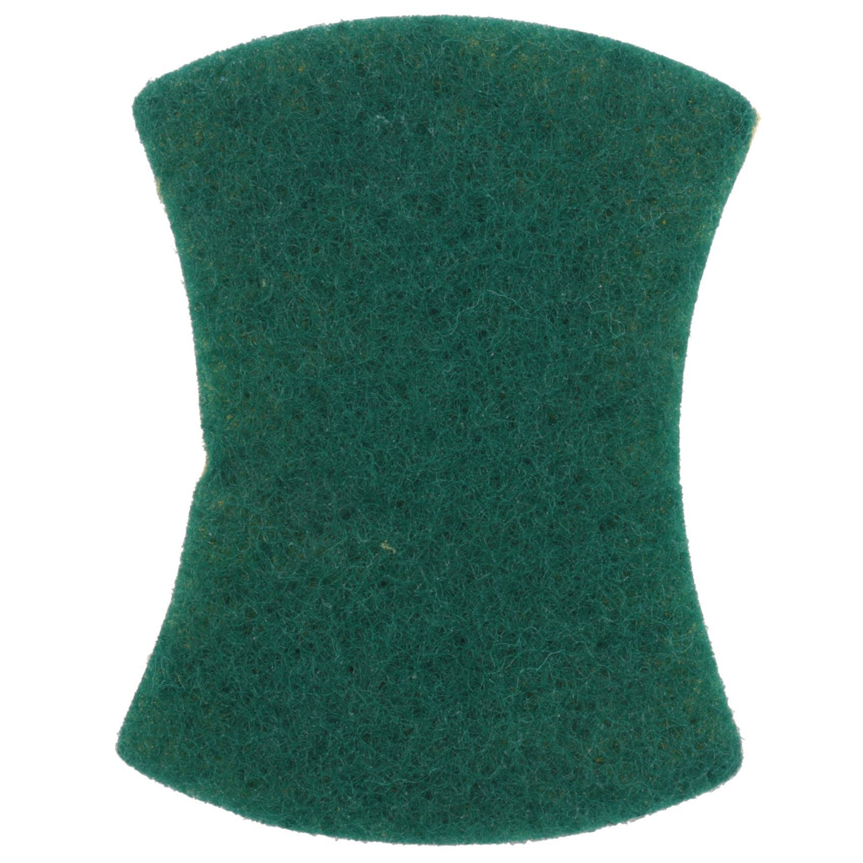 150 PZ Multi-Purpose Doppio Spugna Spugne Abrasive Piatto di Lavaggio Scrub Spugna Macchie Rimozione di Pulizia Scrubber Brush per Cucina Garage Bagno