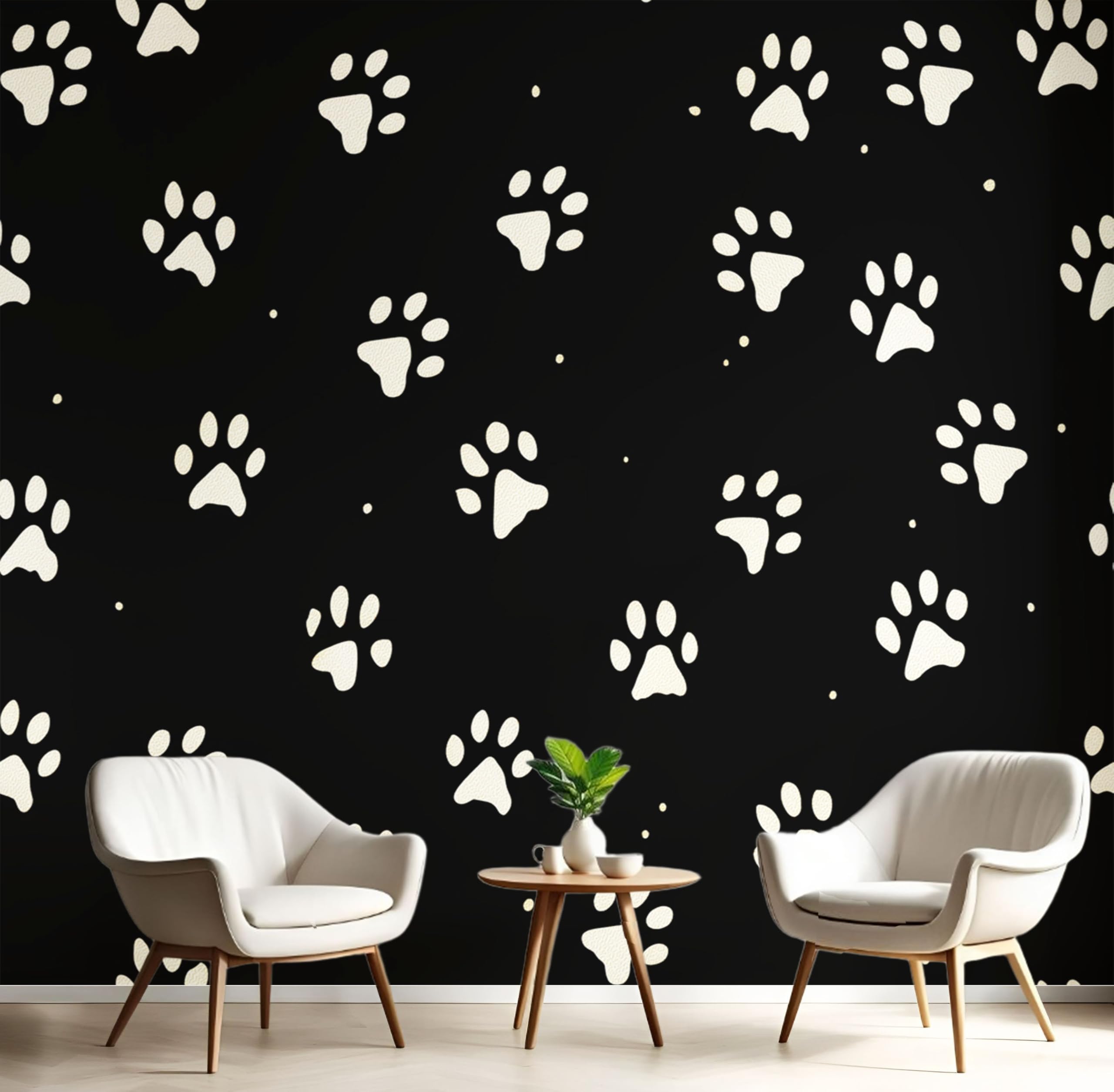 Papier peint panoramique à effet 3D lavable pour décoration murale de chambre