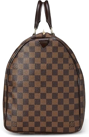 Pre-Loved Damier Ebene Keepall 50, Brown