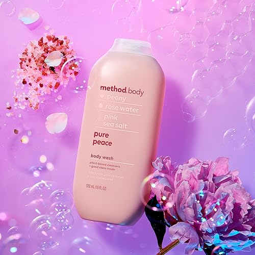Miniatura 7 de Method Gel de baño, Pure Peace, sin parabenos ni ftalatos, 18 onzas (paquete de 1)