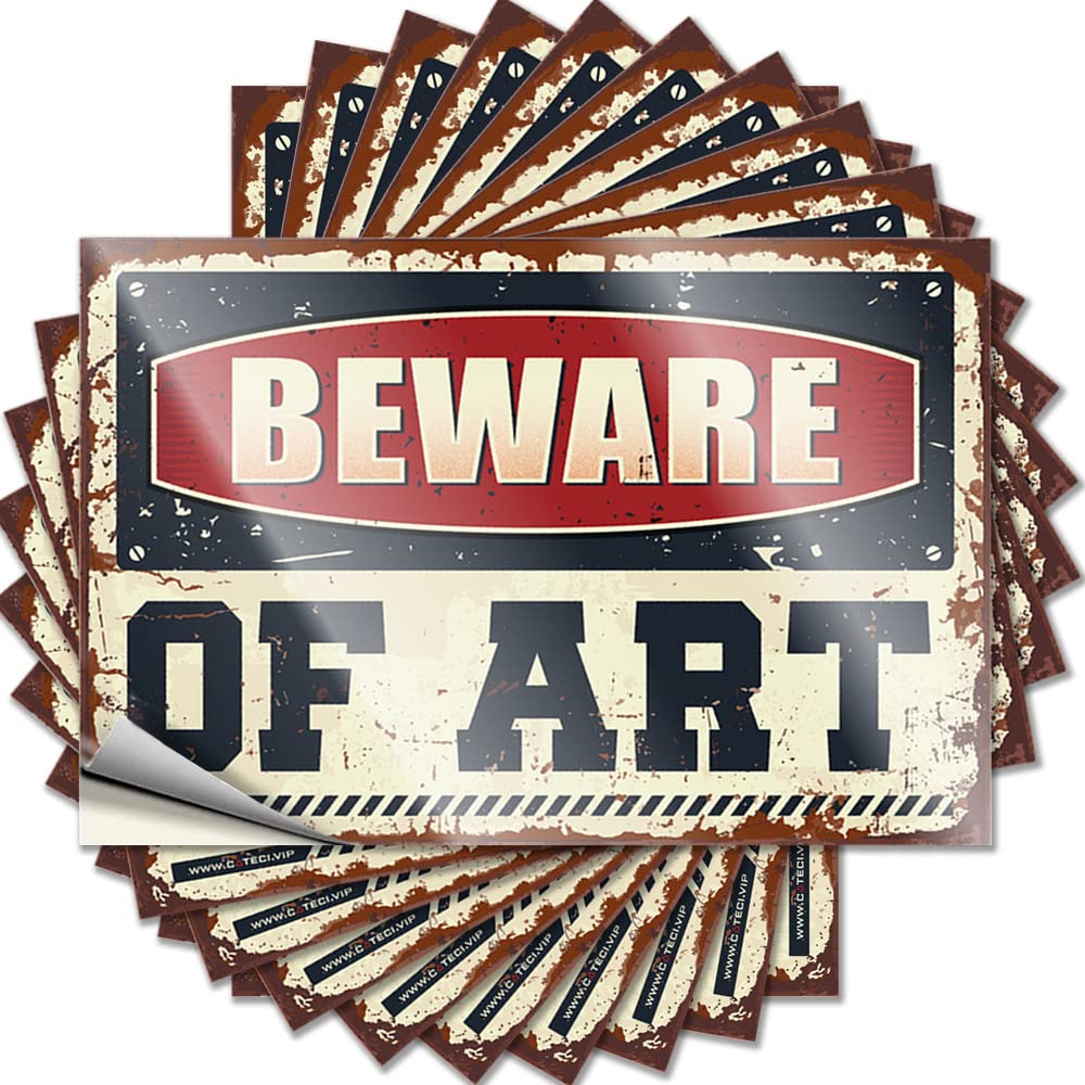 Saying Entryway Decor Vinyl Sticker | Beware of Art Southern for Mom Use(6X9CM)