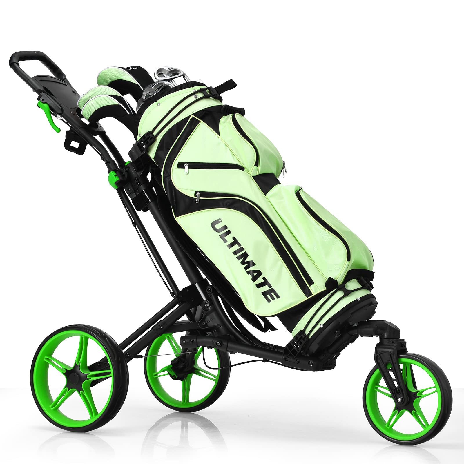 Amazon.co.jp: 3輪 プロフェッショナル ゴルフプッシュカート