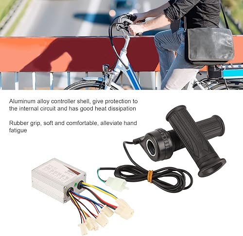 Miniatura 3 de Bnineteenteam 36 V 500 W Scooter controlador acelerador Grip Kit controlador cepillado largo línea acelerador mango para eléctrico