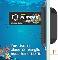 Vista 25 de Flipper EDGE - Rascador magnético flotante 2 en 1 para acuario con cuchillas dobles, herramientas eficientes de limpieza de acuarios de vidrio