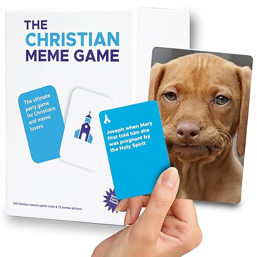 for Family Fun– Clean, Hilarious Bible Game with 75 Memes