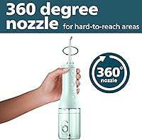 Vista 4 de Philips Sonicare Hilo dental inalámbrico Power Flosser 3000 - Mint & ProtectiveClean 5300 Cepillo de dientes eléctrico recargable, negro, HX6423/34