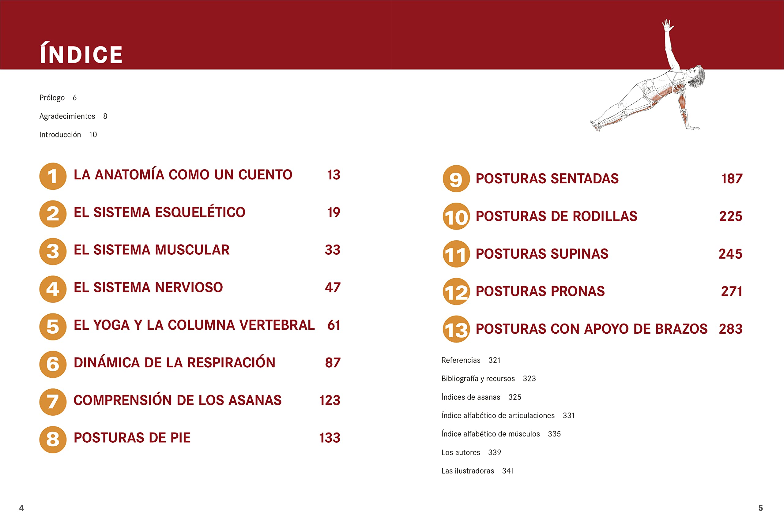 Anatomía del yoga. Tercera edición ampliada y actualizada: Guía ilustrada de las posturas, los movimientos y las técnicas respiratorias