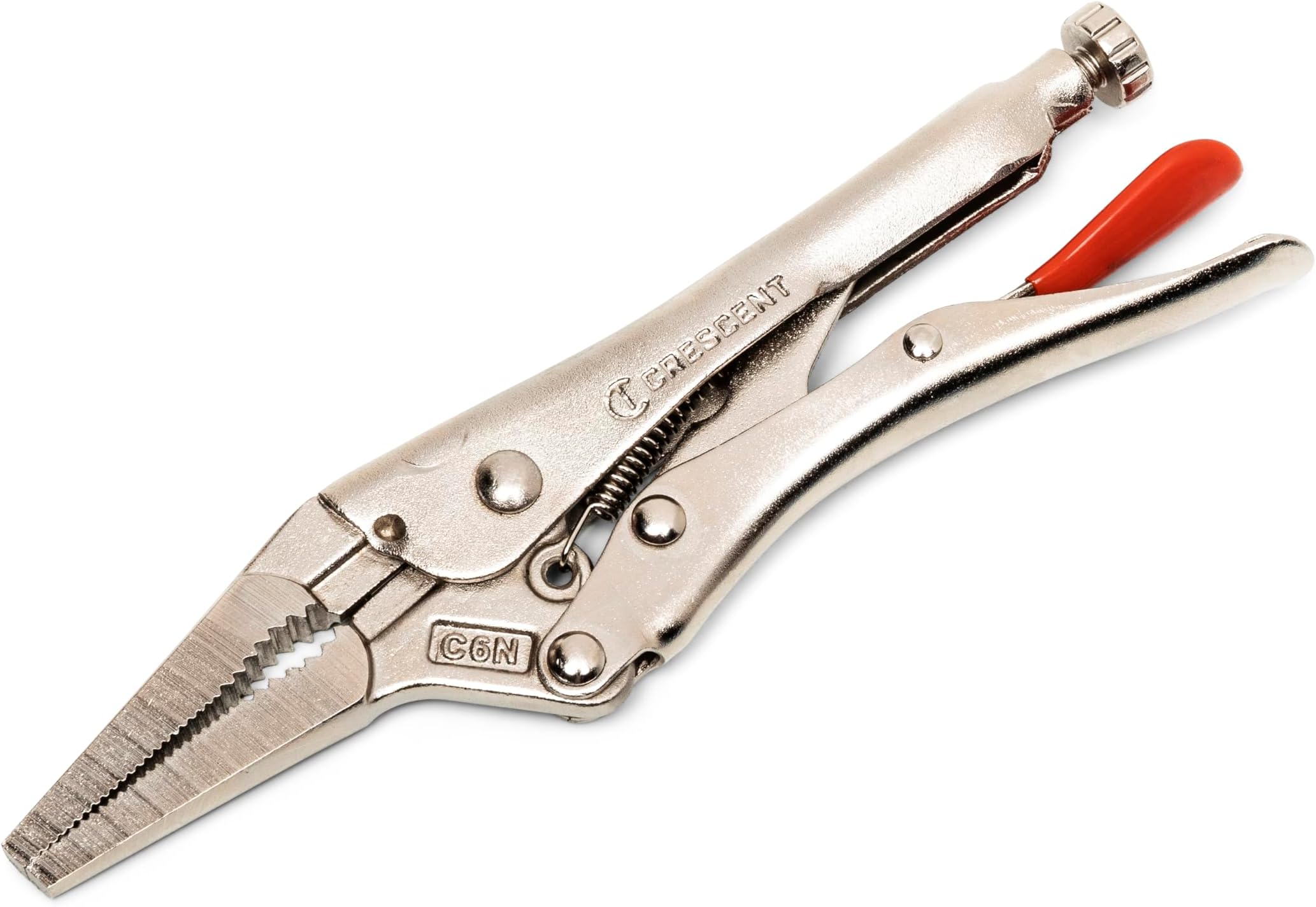 Crescent 6" Long Nose Locking Pliers with Wire Cutter - C6NVN