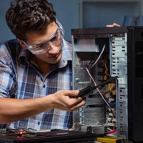 Miniatura 9 de HYBRO Juego de destornilladores inalámbricos recargables de 3.6 V, herramienta de mejora profesional y manual con batería eléctrica y manual, par de