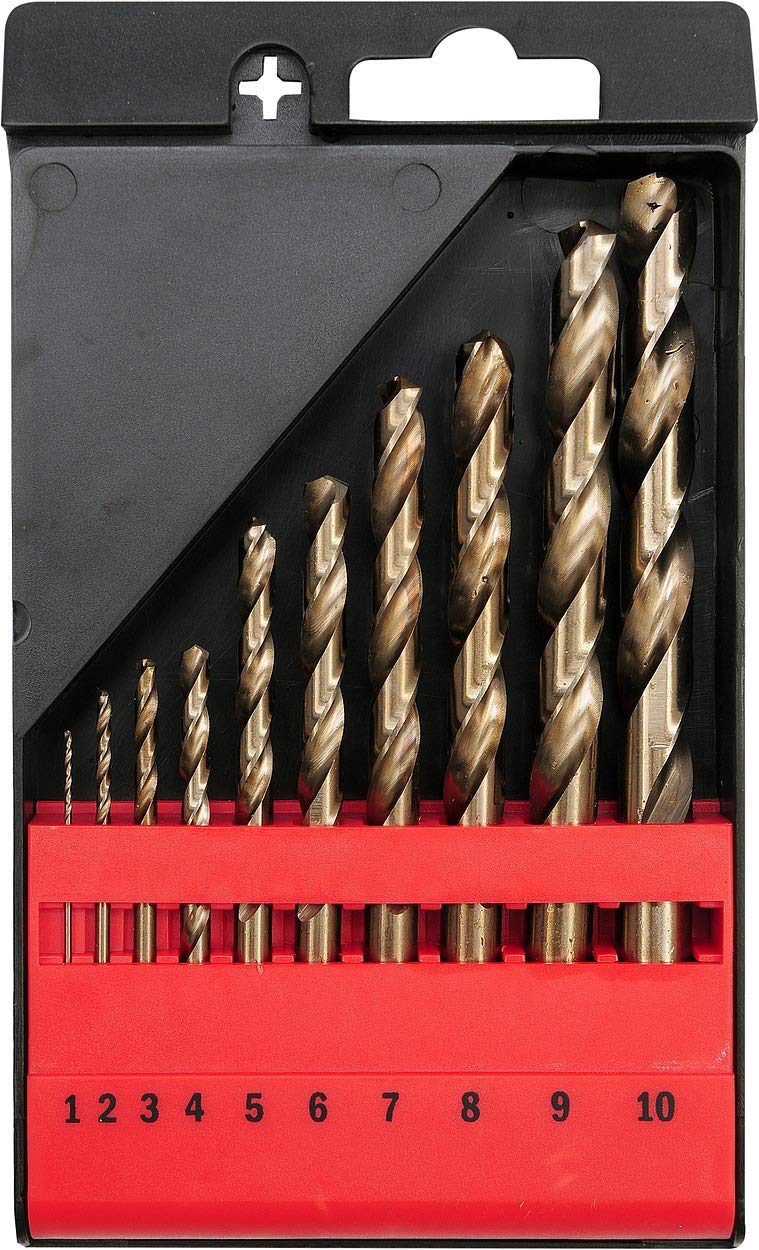 Yato yt-41603 – Co-Hss Spiral Drill Set 10 Pc 1 – 10 mm